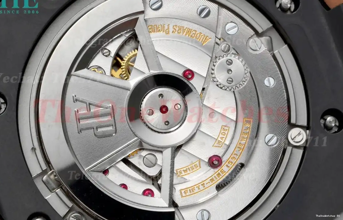CER RU 44mm Royal Blk Offshore A3126 Oak RSF Stk 0524
